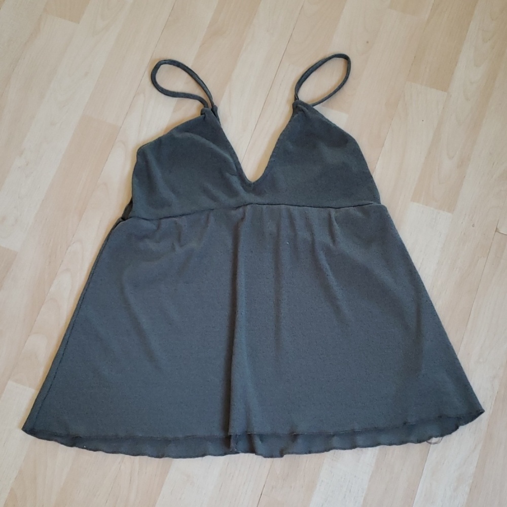 Zara V-Neck Tunic Tank Top